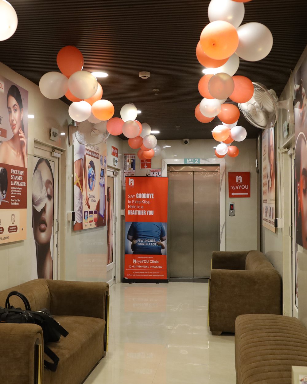 Waiting area at nyaYOU, Sonipat